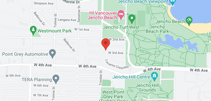 map of 4426 W 3RD AVENUE